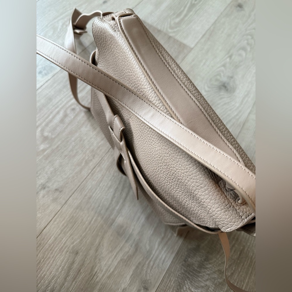 AllSaints Cami Leather Shoulder Bag - Natural - Picture 8 of 10